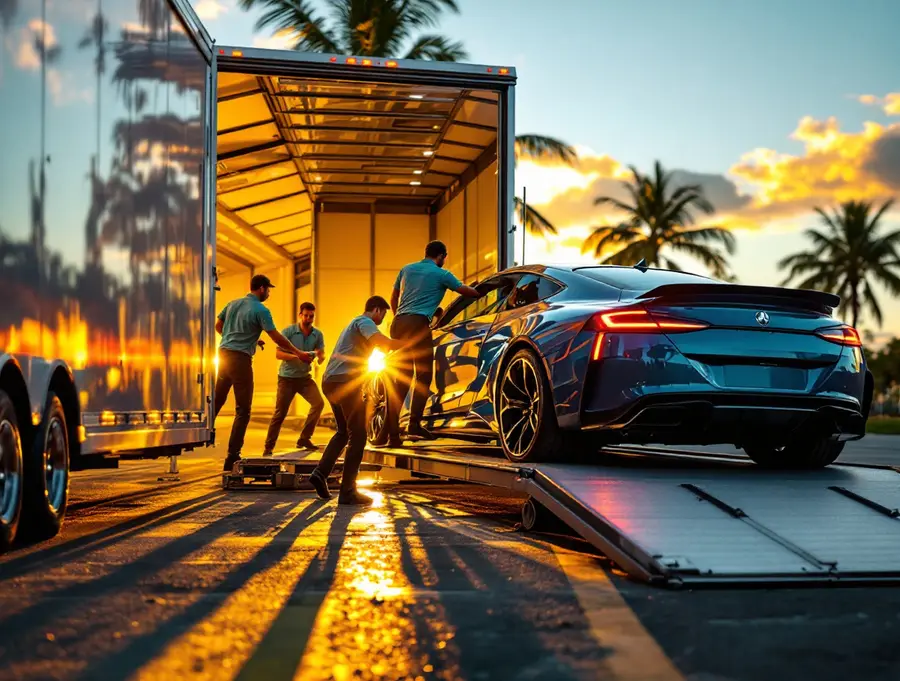 Why choose Fast Track Auto Transport for enclosed auto transport in Miami, FL